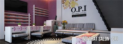 Thiết Kế Nội Thất Salon OPI