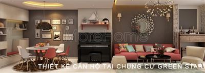 Thiết kế căn hộ chung cư Green Star