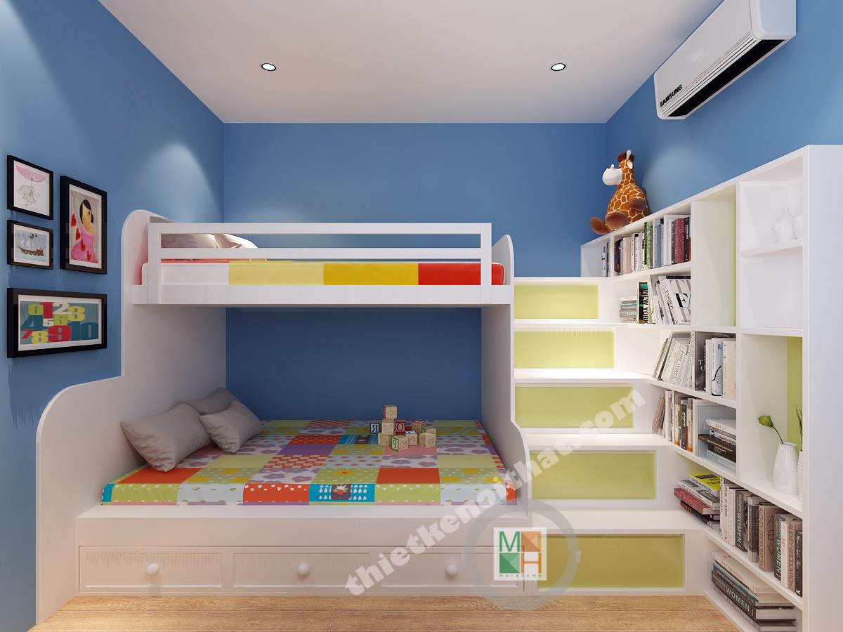  Giường tầng trẻ em – sự lựa chọn hoàn hảo cho căn phòng hẹp
