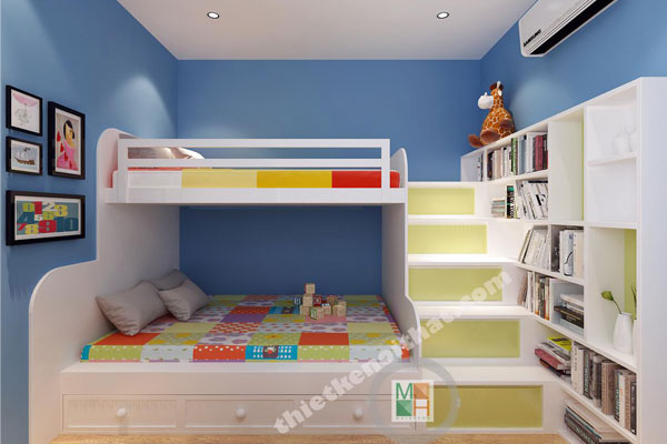 Giường tầng trẻ em – sự lựa chọn hoàn hảo cho căn hộ có diện tích nhỏ